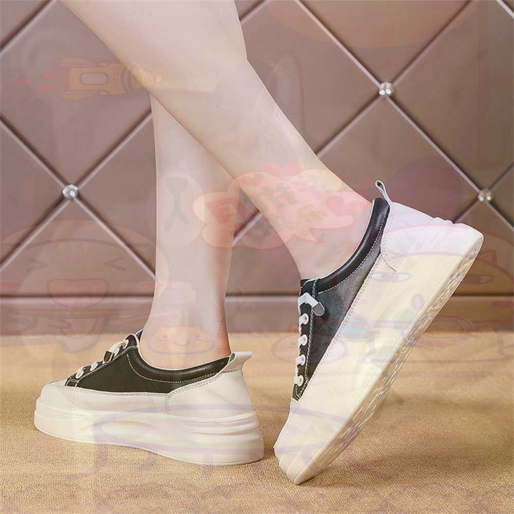 Shop Deals On Vintage Collectible Items - Mocassins épais à lacets pour femmes,