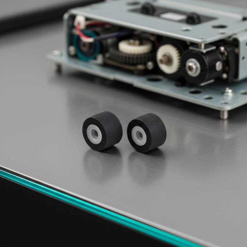 Cassette Walkman Belt - 2 rouleaux presseurs en caoutchouc 9x7x6x1,5