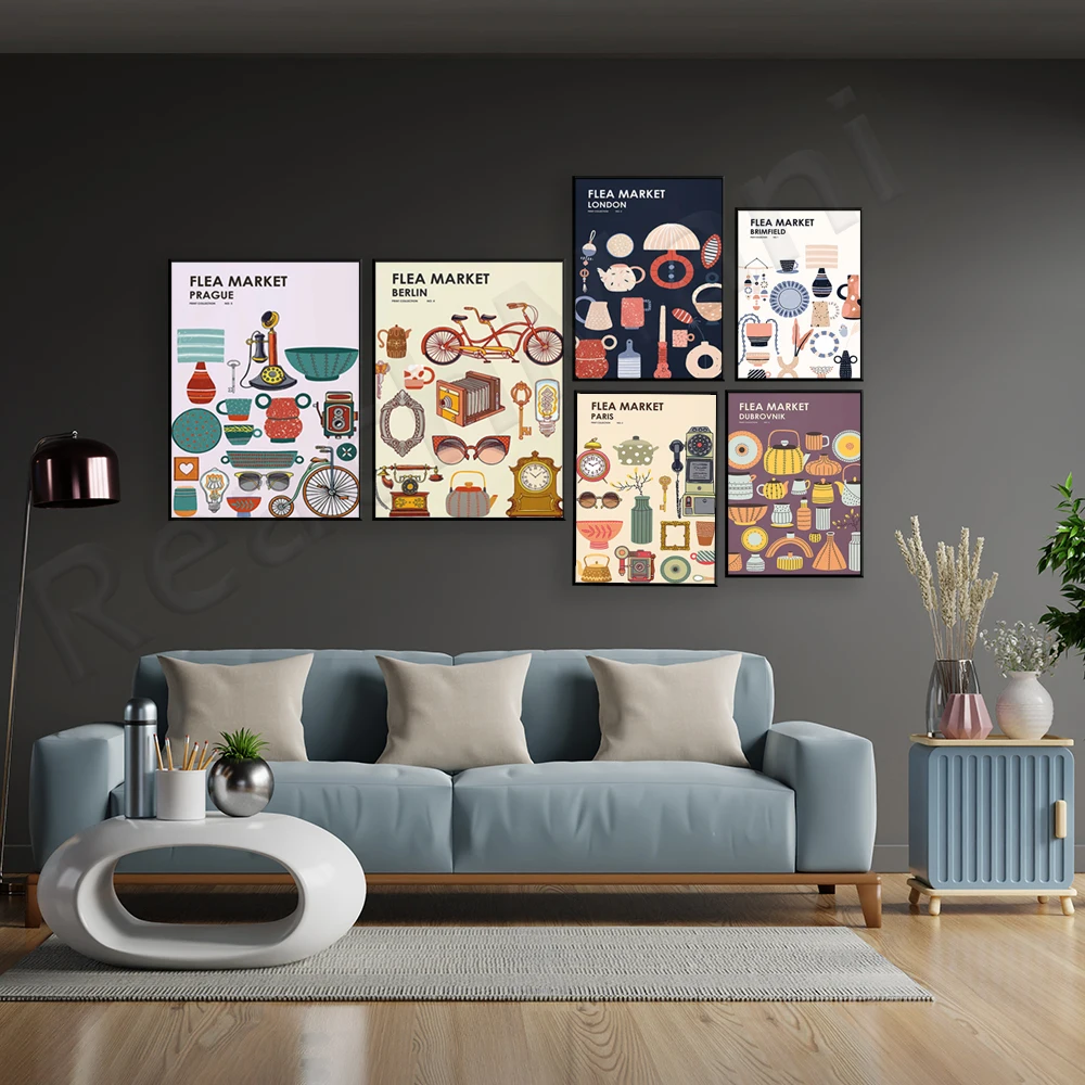 Affiches vintage de collection - Vintage And Collectible Fair avis et prix