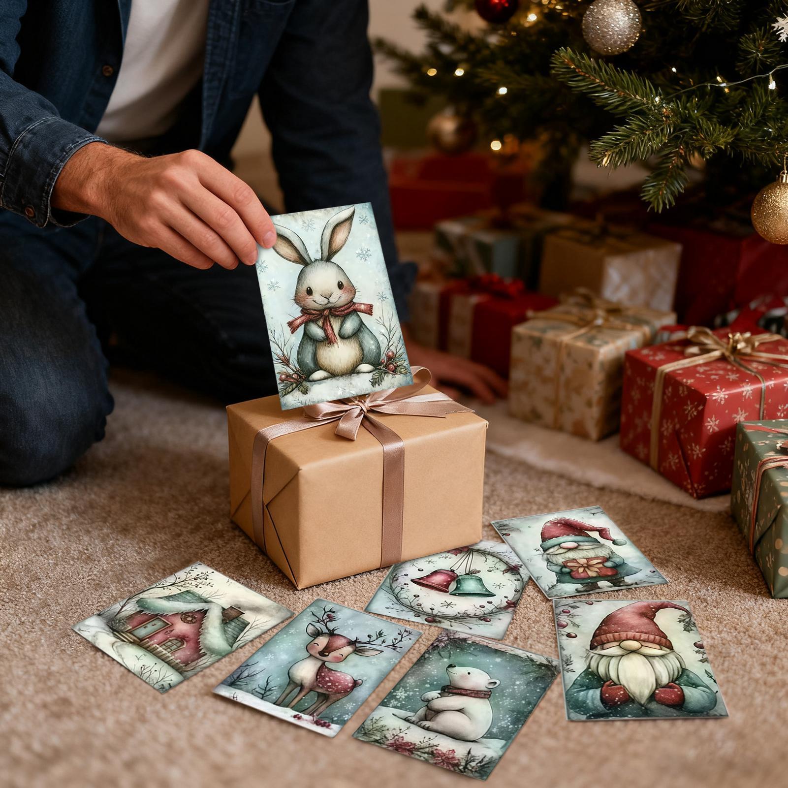 Carte de vœux de noël 20 pièce - Collectible Vintage Greeting Cards avis et prix