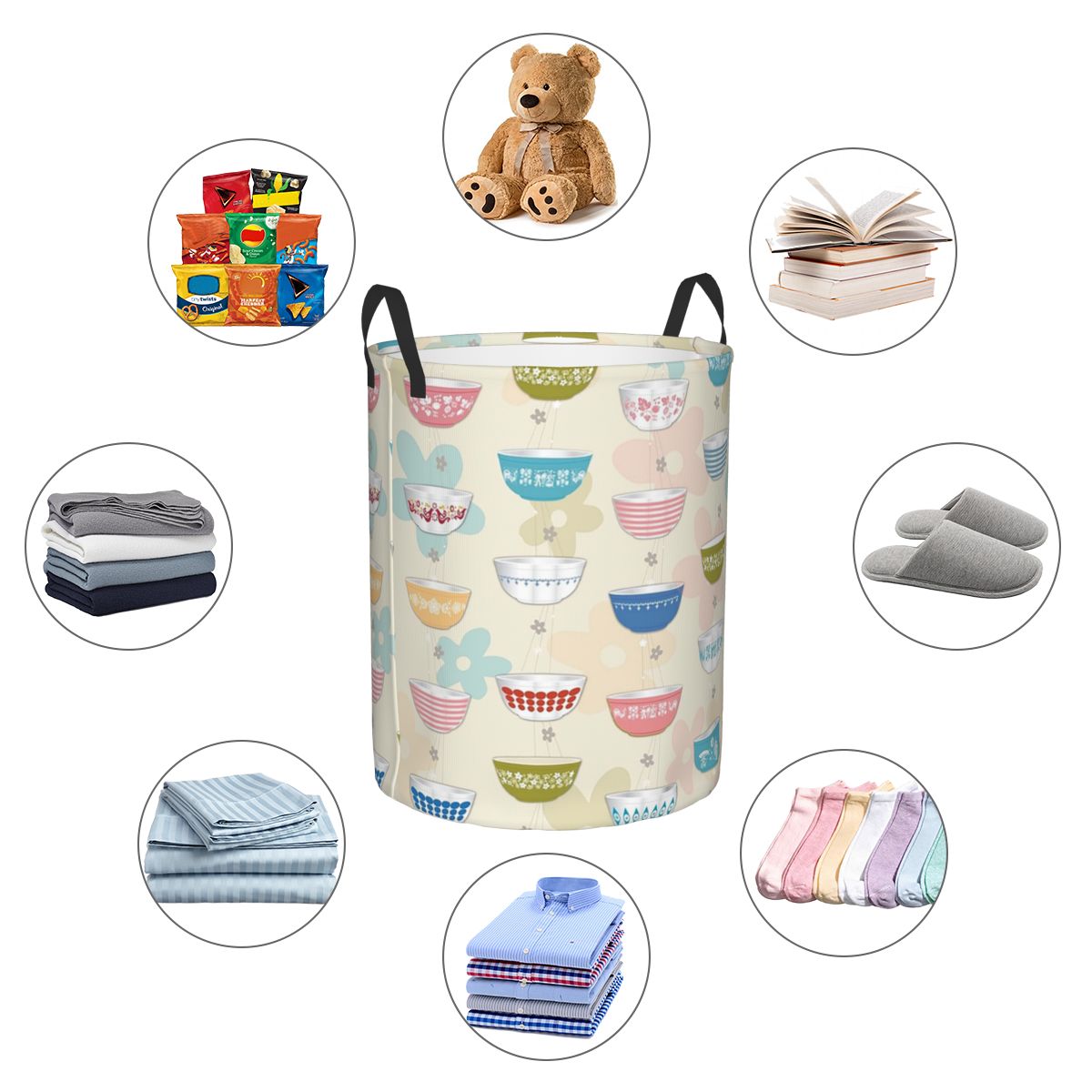 Panier à linge pliable vintage - Vintage Collectible Pyrex avis et prix