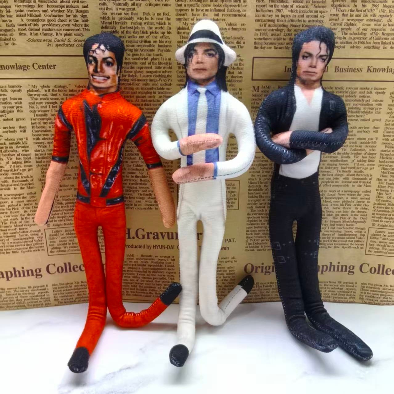 Figurine en peluche vintage MJ - Vintage Things Collection avis et prix