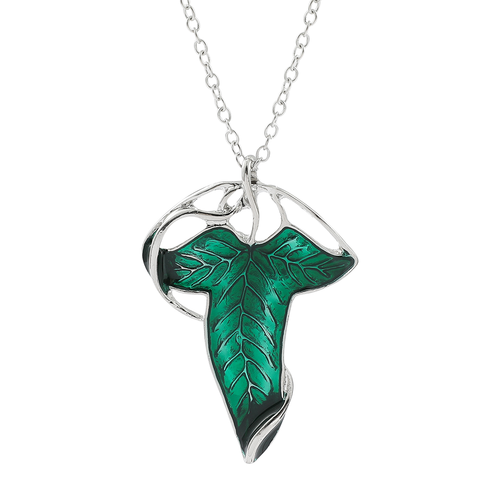 Collier pendentif feuille vert - Vintage Collector avis et prix