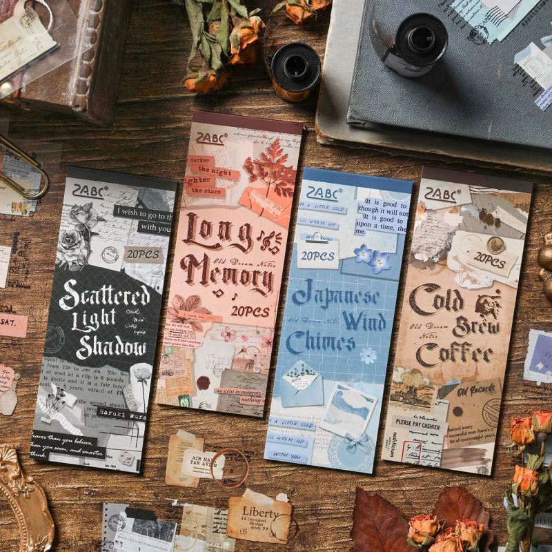 Lot de 20 autocollants vintage - Vintage Collectible Books avis et prix