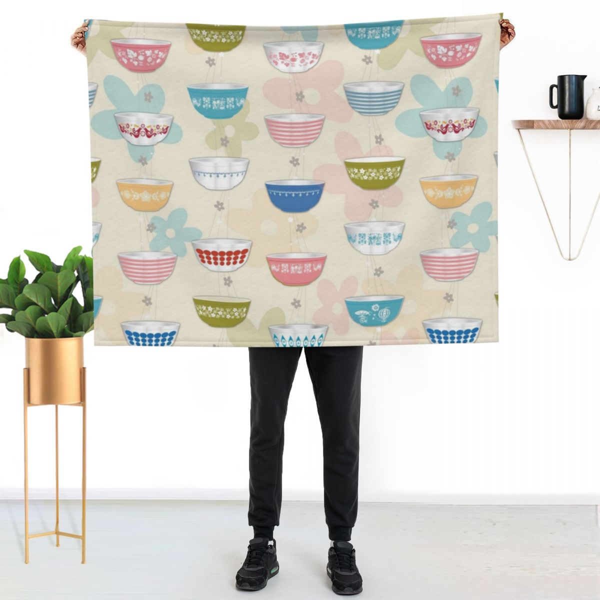Couverture décorative Vintage  - Vintage Collectible Pyrex avis et prix