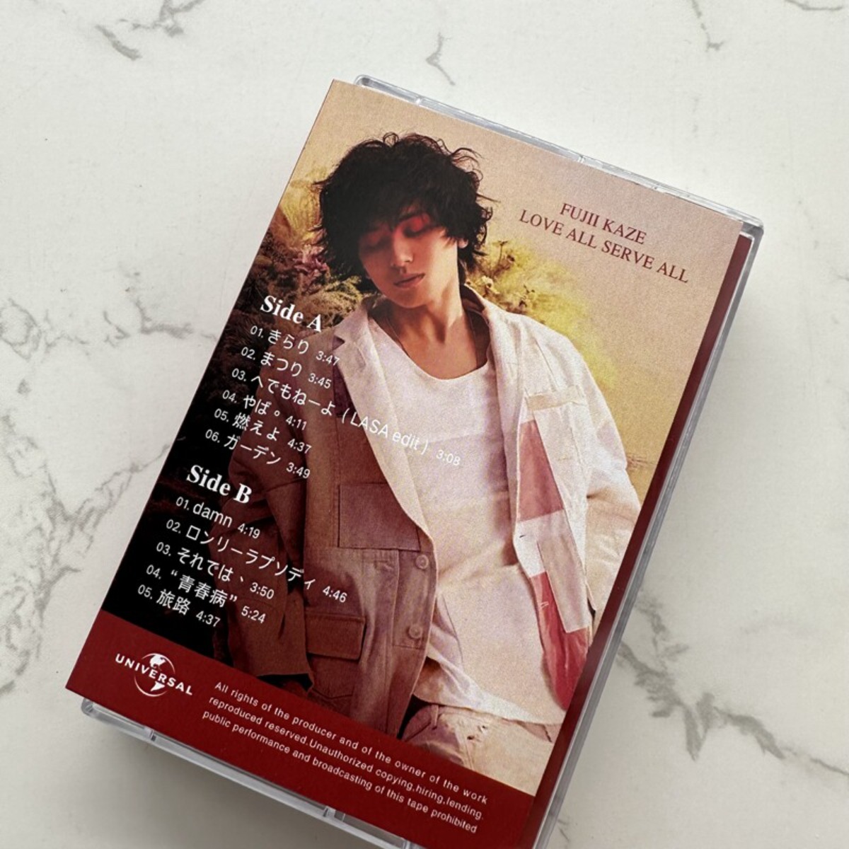 Fujii Kaze LOVE ALL SERVE ALL  - Vintage Collectibles avis et prix
