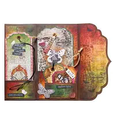 Collection Grunge de Roses Vin - Collectible Vintage Greeting Cards avis et prix
